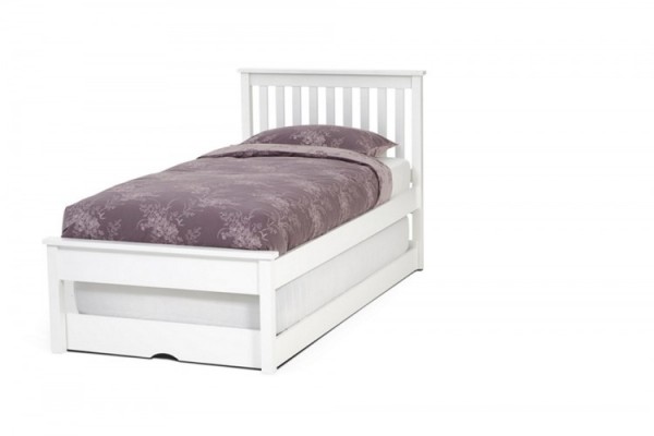 Heather white guest bed
