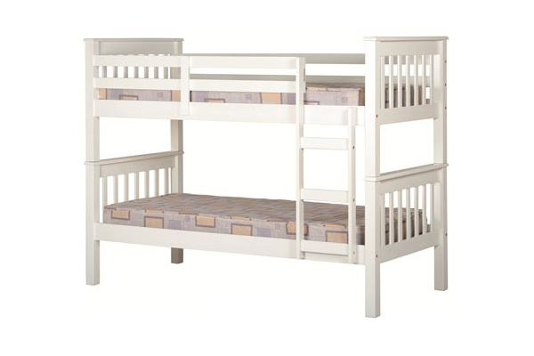 Neptune Bunk Bed White Beds, Shorty Bunk Beds Ireland