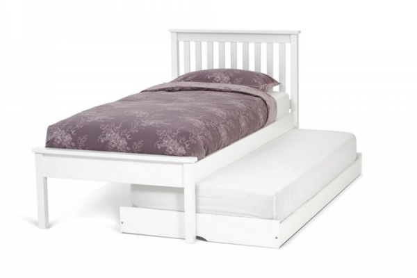 Serene Heather White Guest Bed